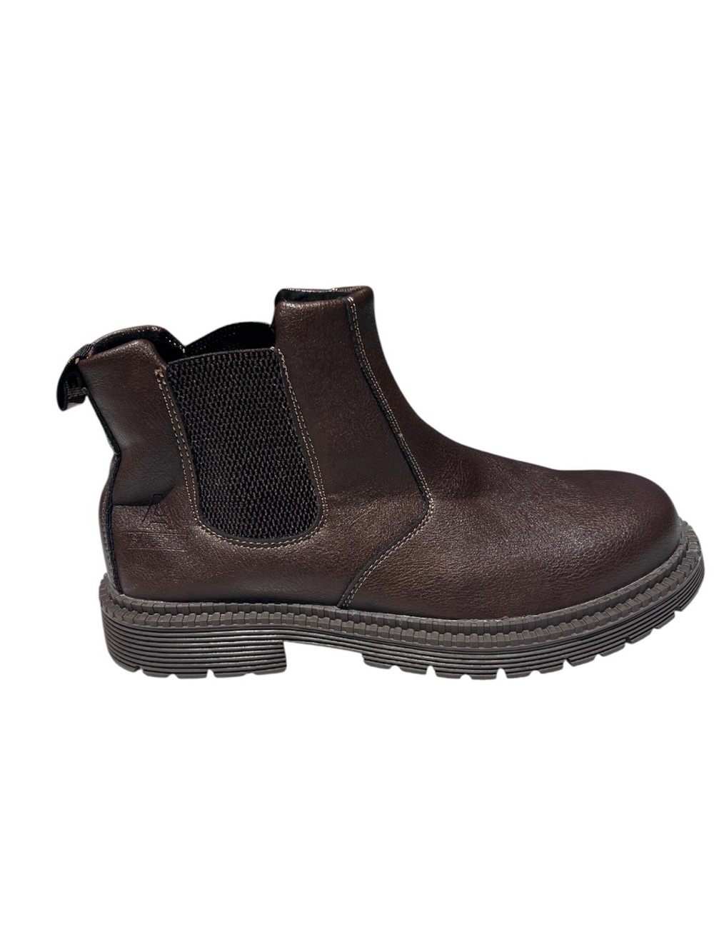 Men's Dark Brown Chukka Boot with Elastic Side Panels size 41
